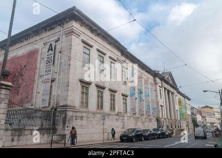 Lisbonne, Portugal - 5 décembre 2022 : Musée national des sciences et de l'histoire naturelle (Museu Nacional de Historia Natural e da Ciencia). Banque D'Images