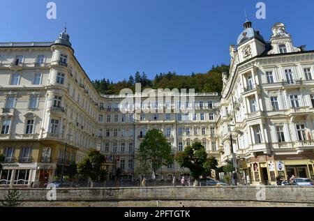 Grandhotel Pupp, Karlovy Vary, République Tchèque Banque D'Images
