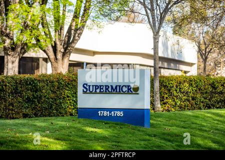 Supermicro dans la Silicon Valley de Californie, États-Unis Banque D'Images