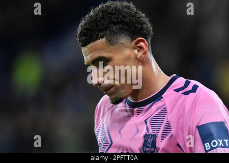 Ben Godfrey, d'Everton, a été abattu lors du match de la Premier League entre Chelsea et Everton au pont Stamford, à Londres, le samedi 18th mars 2023. (Photo: Ivan Yordanov | ACTUALITÉS MI) Credit: ACTUALITÉS MI & Sport /Actualités Alay Live Banque D'Images