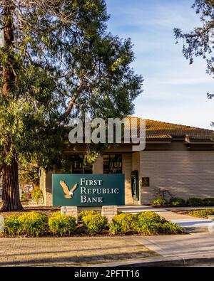 First Republic Bank à Pleasanton, Californie, États-Unis Banque D'Images