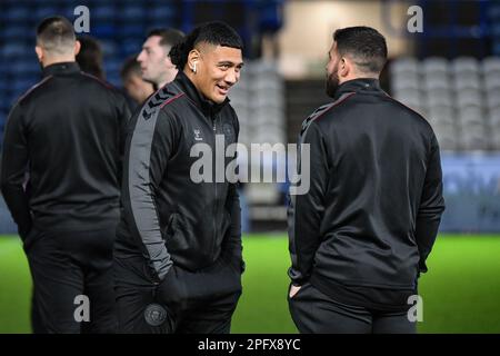 Huddersfield, Angleterre - 17th mars 2023 - Patrick Mago, de Wigan Warriors. Rugby League Betfred Super League Round Five, Huddersfield Giants vs Wigan Warriors au stade John Smith, Huddersfield, Royaume-Uni Banque D'Images