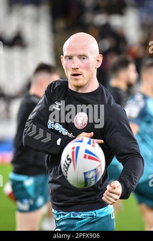 Huddersfield, Angleterre - 17th mars 2023 - Liam Farrell, de Wigan Warriors. Rugby League Betfred Super League Round Five, Huddersfield Giants vs Wigan Warriors au stade John Smith, Huddersfield, Royaume-Uni Banque D'Images