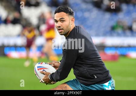 Huddersfield, Angleterre - 17th mars 2023 - Bevan French of Wigan Warriors. Rugby League Betfred Super League Round Five, Huddersfield Giants vs Wigan Warriors au stade John Smith, Huddersfield, Royaume-Uni Banque D'Images