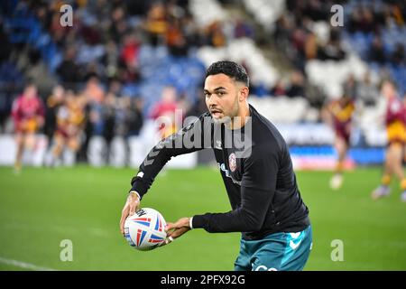 Huddersfield, Angleterre - 17th mars 2023 - Bevan French of Wigan Warriors. Rugby League Betfred Super League Round Five, Huddersfield Giants vs Wigan Warriors au stade John Smith, Huddersfield, Royaume-Uni Banque D'Images