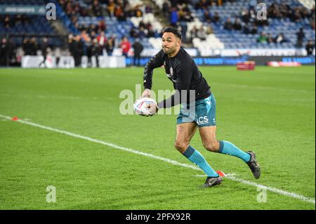 Huddersfield, Angleterre - 17th mars 2023 - Bevan French of Wigan Warriors. Rugby League Betfred Super League Round Five, Huddersfield Giants vs Wigan Warriors au stade John Smith, Huddersfield, Royaume-Uni Banque D'Images