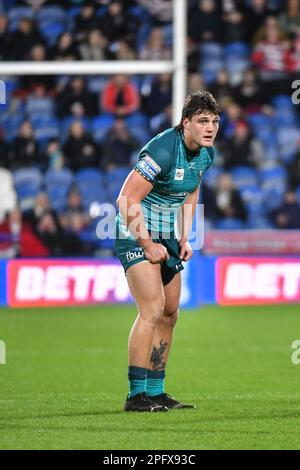 Huddersfield, Angleterre - 17th mars 2023 - Liam Byrne, de Wigan Warriors. Rugby League Betfred Super League Round Five, Huddersfield Giants vs Wigan Warriors au stade John Smith, Huddersfield, Royaume-Uni Banque D'Images