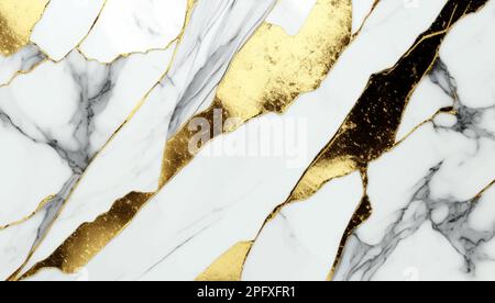 Marbre avec or. Arrière-plan de texture vectorielle. Carte de luxe pour mariage Illustration de Vecteur