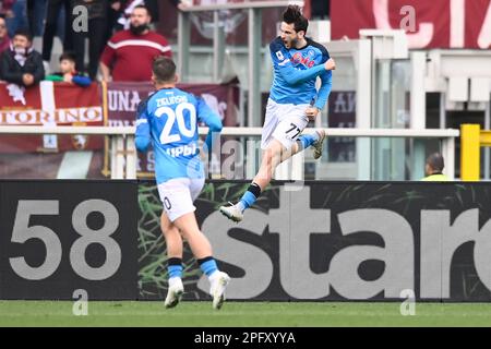 Turin, Italy, 2nd March 2023. Martin Palumbo of Juventus during the Serie C  match at Allianz Stadium, Turin. Picture credit should read: Jonathan  Moscrop / Sportimage Stock Photo - Alamy