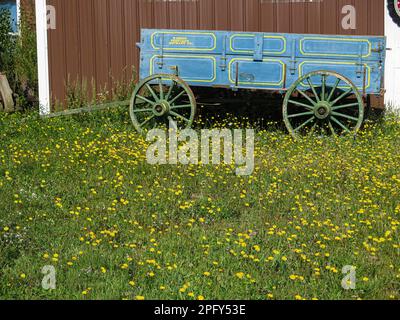 Unted States, Maine, Alexander, Lawrence Lord's Old Farm Museum, route 9, The Airline, Banque D'Images