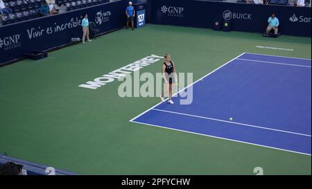 Quaterfinales à Monterrey tennis Open WTA 250 Banque D'Images