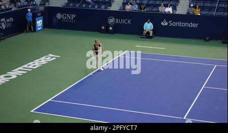 Quaterfinales à Monterrey tennis Open WTA 250 Banque D'Images