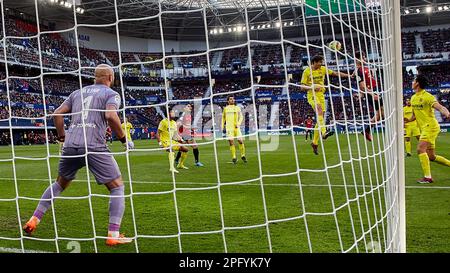 Pampelune, Espagne. 19th mars 2023. Sports. Football/Soccer.match de football de la Liga Santander entre CA Osasuna et Villarreal CF a joué au stade El Sadar à Pampelune (Espagne) sur 19 mars 2023. Crédit: Inigo Alzugaray/CordonPress Banque D'Images