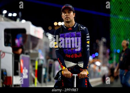 Djeddah, Arabie Saoudite. 19th mars 2023. PEREZ Sergio (mex), Red Bull Racing RB19, portrait du Grand Prix d'Arabie Saoudite 2023 de Formule 1 STC, 2nd tour du Championnat du monde de Formule 1 2023 de 17 mars à 19, 2023 sur le circuit de la corniche de Djeddah, à Djeddah, Arabie Saoudite - photo DPPI crédit: DPPI Media/Alay Live News Banque D'Images