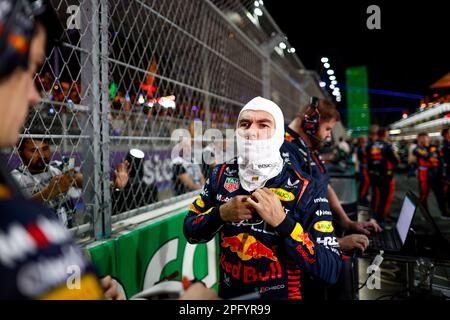 Djeddah, Arabie Saoudite. 19th mars 2023. PEREZ Sergio (mex), Red Bull Racing RB19, portrait du Grand Prix d'Arabie Saoudite 2023 de Formule 1 STC, 2nd tour du Championnat du monde de Formule 1 2023 de 17 mars à 19, 2023 sur le circuit de la corniche de Djeddah, à Djeddah, Arabie Saoudite - photo DPPI crédit: DPPI Media/Alay Live News Banque D'Images