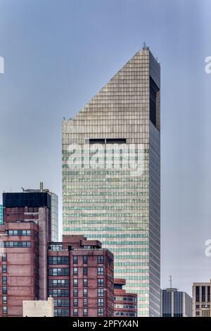 601 Lexington Avenue, l'ancien Citigroup Center. Banque D'Images