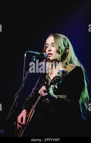 Berne, Suisse. 17th, mars 2023. Le chanteur, compositeur et musicien américain Leah Blevins interprète un concert à Bierhübeli à Berne. (Crédit photo: Gonzales photo - Tilman Jentzsch). Banque D'Images
