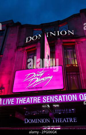 Dirty Dancing musical au Dominion Theatre, Londres, Royaume-Uni Banque D'Images