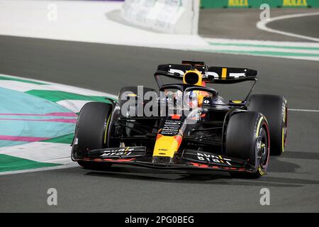 Jeddah, Arabien saoudien. 19th mars 2023. 03/19/2023, Jeddah Corniche circuit, Jeddah, Grand Prix de Formule 1 d'Arabie Saoudite, sur la photo Max Verstappen (NLD), Oracle Red Bull Racing Credit: dpa/Alay Live News Banque D'Images