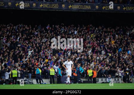 Barcelone, Espagne. 19th mars 2023. Asensio en action pendant le match LaLiga entre le FC Barcelone et le Real Madrid CF au stade Spotify Camp Nou à Barcelone, Espagne. Crédit: Christian Bertrand/Alay Live News Banque D'Images