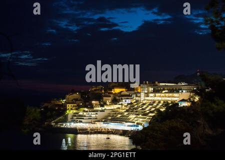 Dubrovnik, Croatie. 29th août 2022. Vue générale sur le Rixos Premium Dubrovnik, un complexe de luxe sur la mer Adriatique à Dubrovnik. (Credit image: © Karol Serewis/SOPA Images via ZUMA Press Wire) USAGE ÉDITORIAL SEULEMENT! Non destiné À un usage commercial ! Banque D'Images