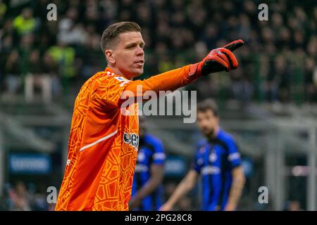 Milan, Italie - mars 19 2023 - Inter-Juventus série A - Szczesny Juventus crédit: Christian Santi/Alamy Live News Banque D'Images