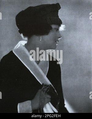 Mme Douglas MacArthur (Louise Cromwell Brooks) Banque D'Images