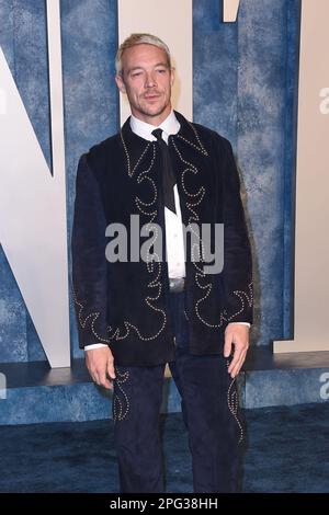 Diplo à l'après-partie pour Vanity Fair Oscar Party - arrivées 6, le Wallis Annenberg Centre for the Performing Arts, Los Angeles, CA 12 mars 2023. Photo de : Collection Priscilla Grant/Everett Banque D'Images