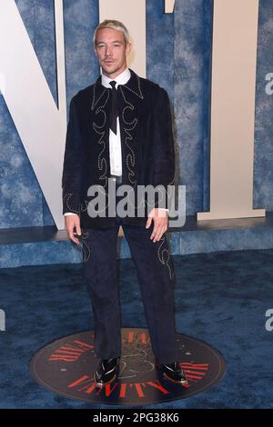 Diplo à l'après-partie pour Vanity Fair Oscar Party - arrivées 6, le Wallis Annenberg Centre for the Performing Arts, Los Angeles, CA 12 mars 2023. Photo de : Collection Priscilla Grant/Everett Banque D'Images