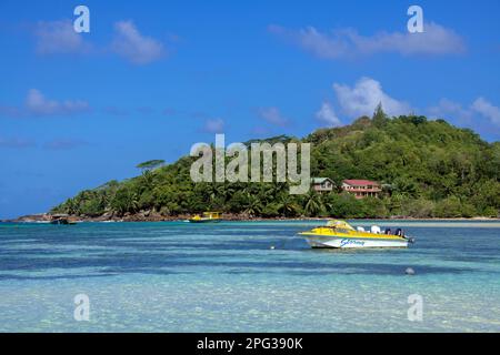 Anse Boileau Beach West Coast Mahé Seychelles Banque D'Images