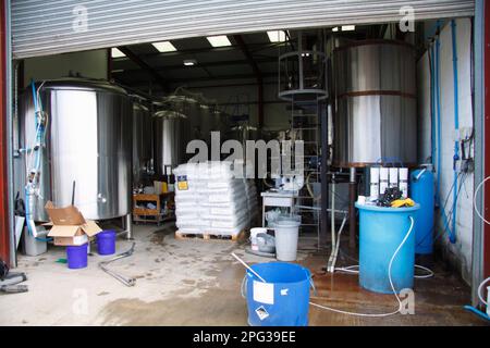 Hawkstone Brewery Bourton on the water Gloucestershire England uk. Banque D'Images