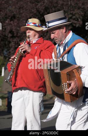 Le Whalton Baal, un festival traditionnel du milieu de l'été, Northumberland, Angleterre Banque D'Images