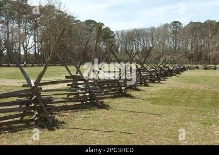 Parc historique de Pemberton, Salisbury, Maryland, États-Unis. Banque D'Images