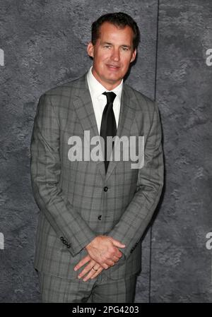 Londres, Royaume-Uni. 01st mars 2023. Scott Stuber participe à la première mondiale de « Luther: The Fallen Sun » au BFI IMAX Waterloo à Londres. Crédit : SOPA Images Limited/Alamy Live News Banque D'Images