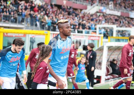 Victor Osimhen de la SSC Napoli pendant la série italienne Un match de football entre le FC de Turin et la SSC Napoli, le 19 mars 2023 au Stadio Olimpico Grande to Banque D'Images