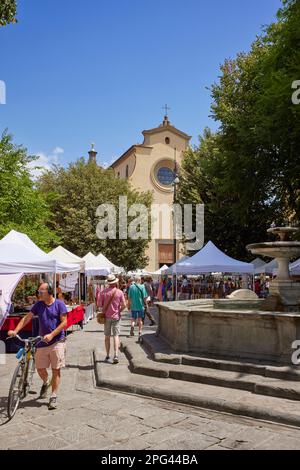 Mercato di Santo Spirito, Florence, Italie Banque D'Images