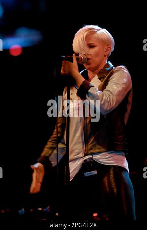 Robyn, V2008, Hylands Park, Chelmsford, Essex, Royaume-Uni - 17 août 2008 Banque D'Images