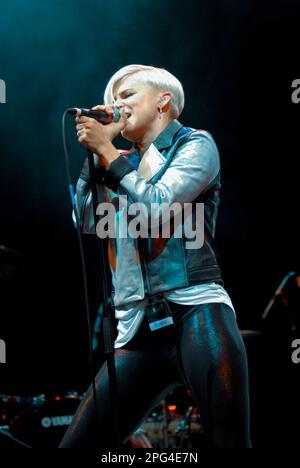 Robyn, V2008, Hylands Park, Chelmsford, Essex, Royaume-Uni - 17 août 2008 Banque D'Images