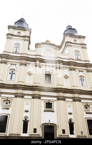 Ivano-Frankivsk, Ukraine - Mars, 2023 : Cathédrale de l'église de la Sainte Résurrection. Banque D'Images