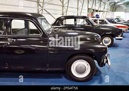 PARC PATRIOT, KUBINKA, RÉGION DE MOSCOU, RUSSIE - 11 juillet 2017 : GAZ-M20 Pobeda, voiture soviétique Banque D'Images