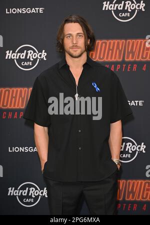 Los Angeles, États-Unis. 20th mars 2023. Ben Robson à la première de 'John Wick: Chapter 4' au TCL Chinese Theatre, Hollywood. Crédit photo : Paul Smith/Alamy Live News Banque D'Images