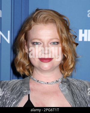 New York City, NY, 20/03/2023, Sarah Snook participant à la première saison 4 de la « concession » qui s'est tenue au Jazz au Lincoln Center sur 20 mars 2023 à New York, NY ©Steven Bergman/AFF-USA.COM Banque D'Images