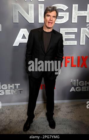 Los Angeles, Californie 20th mars 2023. Christopher Shyer au Night Agent Los Angeles Special screening on 18 mars 2023 au Netflix Tudum Theatre de Los Angeles, Californie. Crédit : Faye Sadou/Media Punch/Alay Live News Banque D'Images