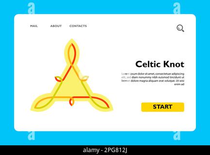 Icône Celtic Knot 5 Illustration de Vecteur