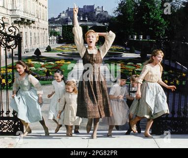 Le son de la musique Julie Andrews Banque D'Images