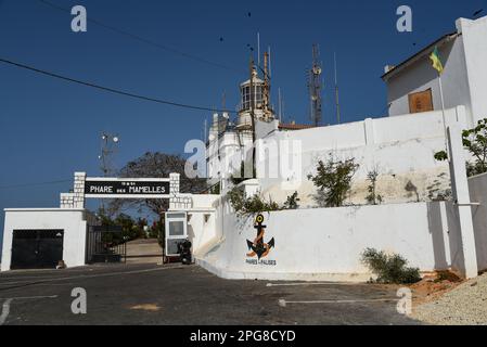 Nicolas Remene / le Pictorium - Dakar, Sénégal - 10/3/2017 - Sénégal / Dakar / Dakar - le phare de Mamelles à Ouakam, un quartier de Dakar, Sénégal, sur 10 mars 2017. Banque D'Images