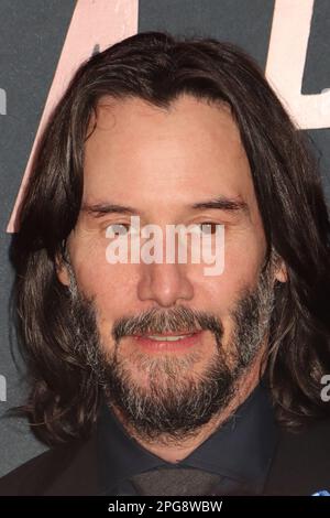 Keanu Reeves 03/20/2023 “John Wick: Chapter 4” première tenue au TCL Chinese Theatre à Hollywood, CA. Photo par I. Hasegawa /HNW/Picturelux Banque D'Images