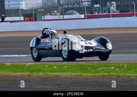 John Chisholm, Lola Mk1, HSCC Griffiths Haig Trophée, nouvellement introduit en 2022 le Griffiths Haig Trophée est une série de courses de vingt minutes pour le sport Banque D'Images