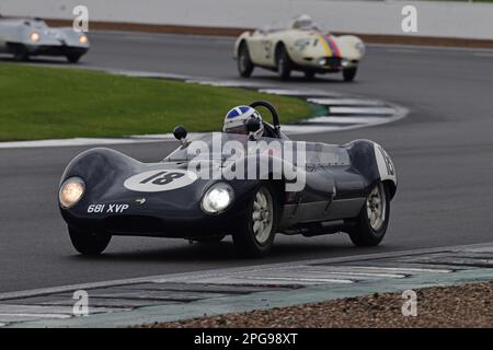 John Chisholm, Lola Mk1, HSCC Griffiths Haig Trophée, nouvellement introduit en 2022 le Griffiths Haig Trophée est une série de courses de vingt minutes pour le sport Banque D'Images