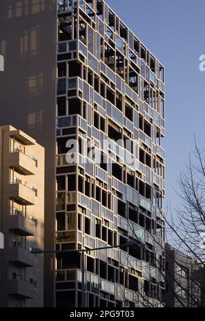 Japon, Tokyo, Aoyama, Centre Porsche, Banque D'Images